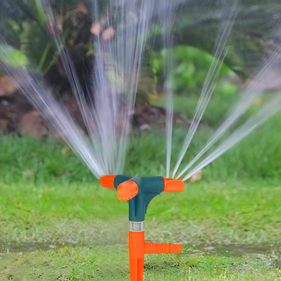 Lawn Sprinkler Five Arms Oscillating Sprinkler - Large Area - Image 2