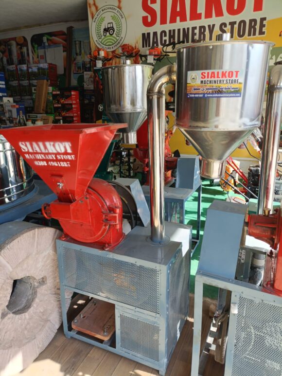 cyclone Commercial Atta Chakki Machine / cyclone Commercial  flour mill - Image 2