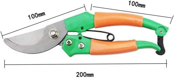 Pruning Shears, Edging Shears, Hand Pruners,Garden Scissors Grafting Shears Tool Fruit Tree Pruning Shears Bonsai Pruners Gardening Secateurs Easy Pruners - Image 3