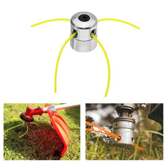 Aluminium Silver Aluminum Grass Trimmer Head - Image 3