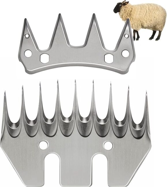 9/4 Teeth Pet Sheep Replacement Blades Replacement for Oster, Lister,  Sheep Clippers.