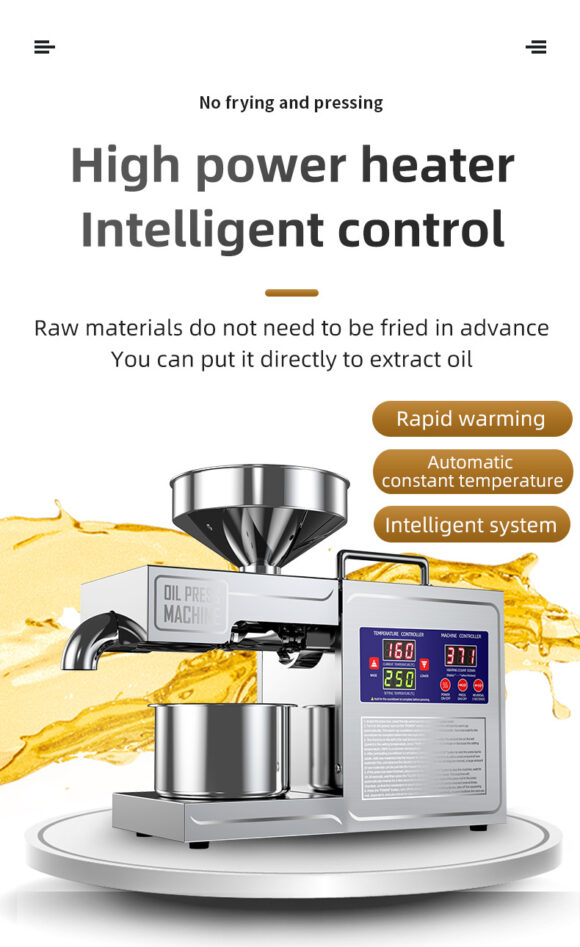B03S intelligent home & Commercial oil press machine