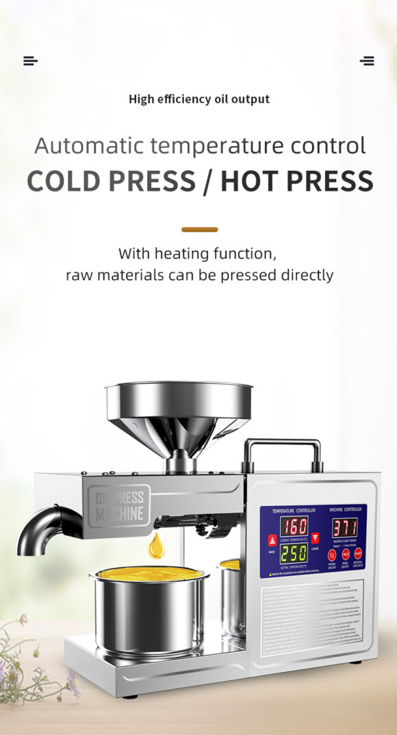 B03S intelligent home & Commercial oil press machine - Image 13