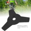 9 Inch 3 Teeth Manganese Steel Trimmer Blade.