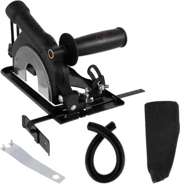 Angle Grinder Stand Protective Cover, Adjustable Fixing Bracket, Storage Rack Holder for Tile Chamfer, Metal Wood Cutting, for 100-125mm Grinders (Set 3) - Image 3