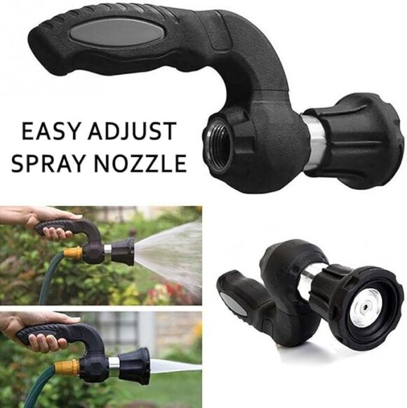Mighty Blaster Spray Nozzle New Powerful Fireman's Nozzle Adjustable Sprayer for Car Washing Or Gardening - Image 4