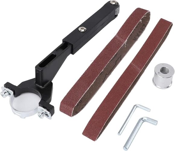 Electric Belt Grinder Belt Sander Attachment, Compact Angle Grinder Modified Sand Belt Machine - Image 2