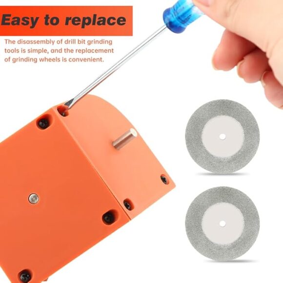 Drill Bit Sharpener, Multipurpose Portable DIY Sharpening Tool - Image 3