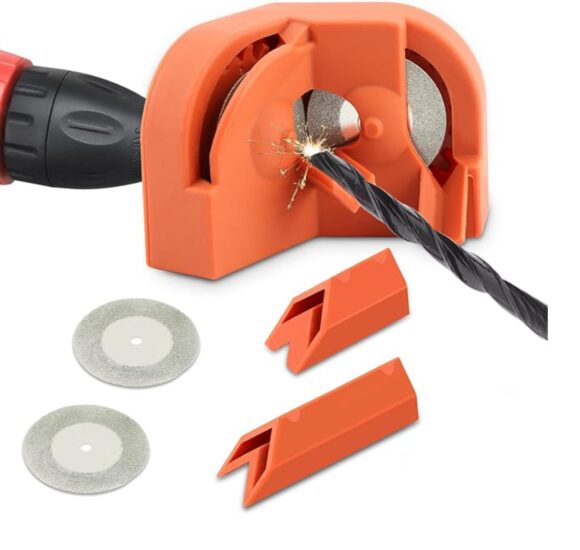Drill Bit Sharpener, Multipurpose Portable DIY Sharpening Tool - Image 2