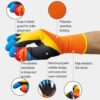Gardening Gloves With Thumb Knife for Planting