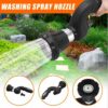 Mighty Blaster Spray Nozzle New Powerful Fireman's Nozzle Adjustable Sprayer for Car Washing Or Gardening