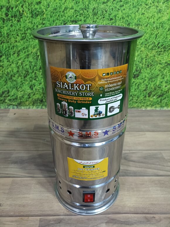 Dry Masala Grinder Machine stainlesssteel body