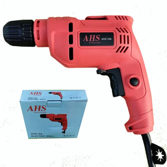 Imported Quality AHS 10MM Keyless Adjustable Speed Drill Machine A-10 - Image 3