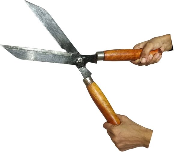 Hedge Shear With Wooden Handle, Garden Pruner Garden Tool Kit - Image 2