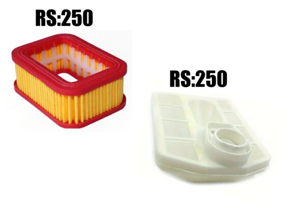 Chainsaw Air Filter For 58cc / Yellow & White