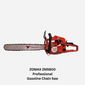 ZOMAX ZM5800 Professional Gasoline Chain Saw |High-Performance Logging Solution