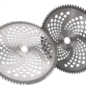 80 Teeth TCT Blade for Brush Cutter/Heavy Duty Blade/Grass Cutter Blade Attachment (80Tx10'')