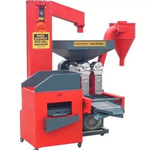 6N1000 PRO MAX Commercial Rice Mill Machine With Elevator 500kg Per Hour