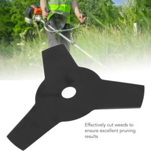 9 Inch 3 Teeth Manganese Steel Trimmer Blade.