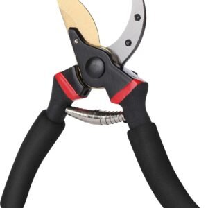 8-Inch Professional Pruning Shears for Garden Cutting | Non-Slip Handles, Sharp Blades, Safe Locking Mechanism