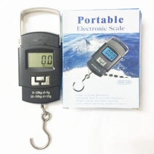 Portable Electronic Scales Weighing 50kg/1g spring scale hook luggage
