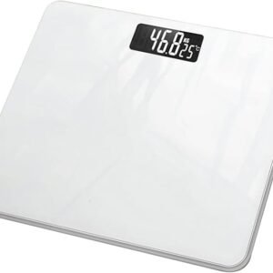 Digital Bathroom Scale, Digital Weighing Scale with High Precision Response, Tempered Glass Digital Weighing Scale for Body Weighing