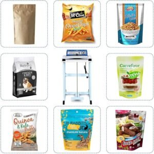 Foot Pedal Impulse Sealer with Cutter Heat Sealer Machine