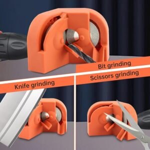 Drill Bit Sharpener, Multipurpose Portable DIY Sharpening Tool