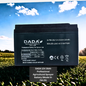 DADA 12V 26Ah Professional Agricultural Sprayer Battery (Model 6-FM-25)