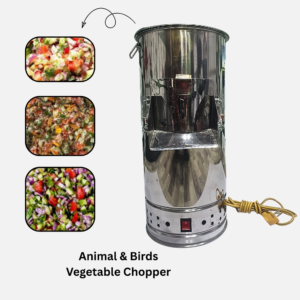 Heavy-Duty Animal & Birds Vegetable Chopper | Stainless Steel Feed Processing Machine
