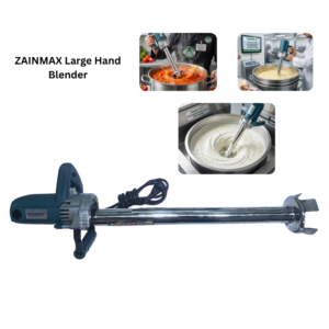 ZAINMAX Large Hand Immersion Blender – Industrial Quality Mixing