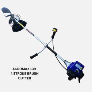 Agromax-Pro 139 4-Stroke Petrol Brush Cutter – Heavy Duty Grass & Paddy Trimmer