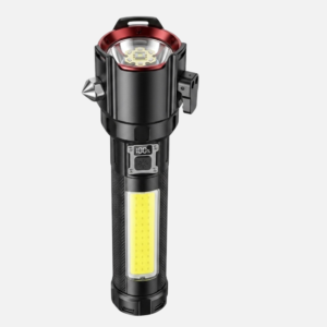 Multifunctional Tactical LED Flashlight & Emergency Survival Tool