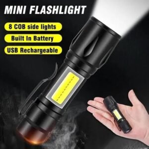 Mini Flashlight, Rechargeable LED Torch